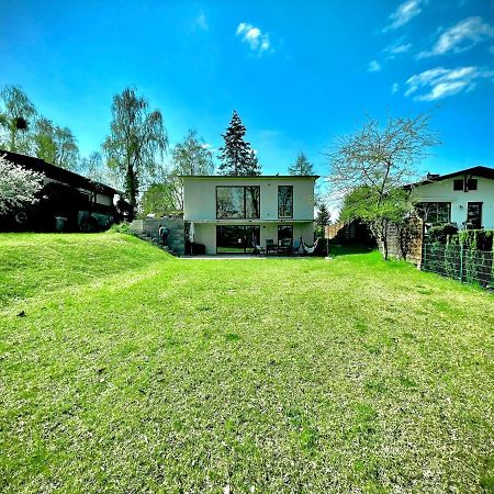 100M2 Fewo Im Haus Am See Mit Garten Bei Potsdam Schwielowsee Bagian luar foto