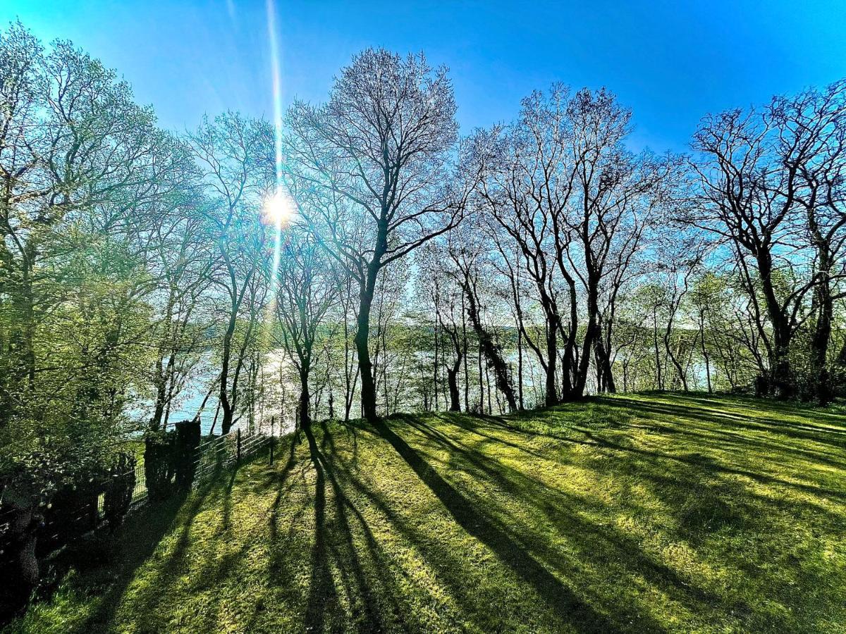 100M2 Fewo Im Haus Am See Mit Garten Bei Potsdam Schwielowsee Bagian luar foto