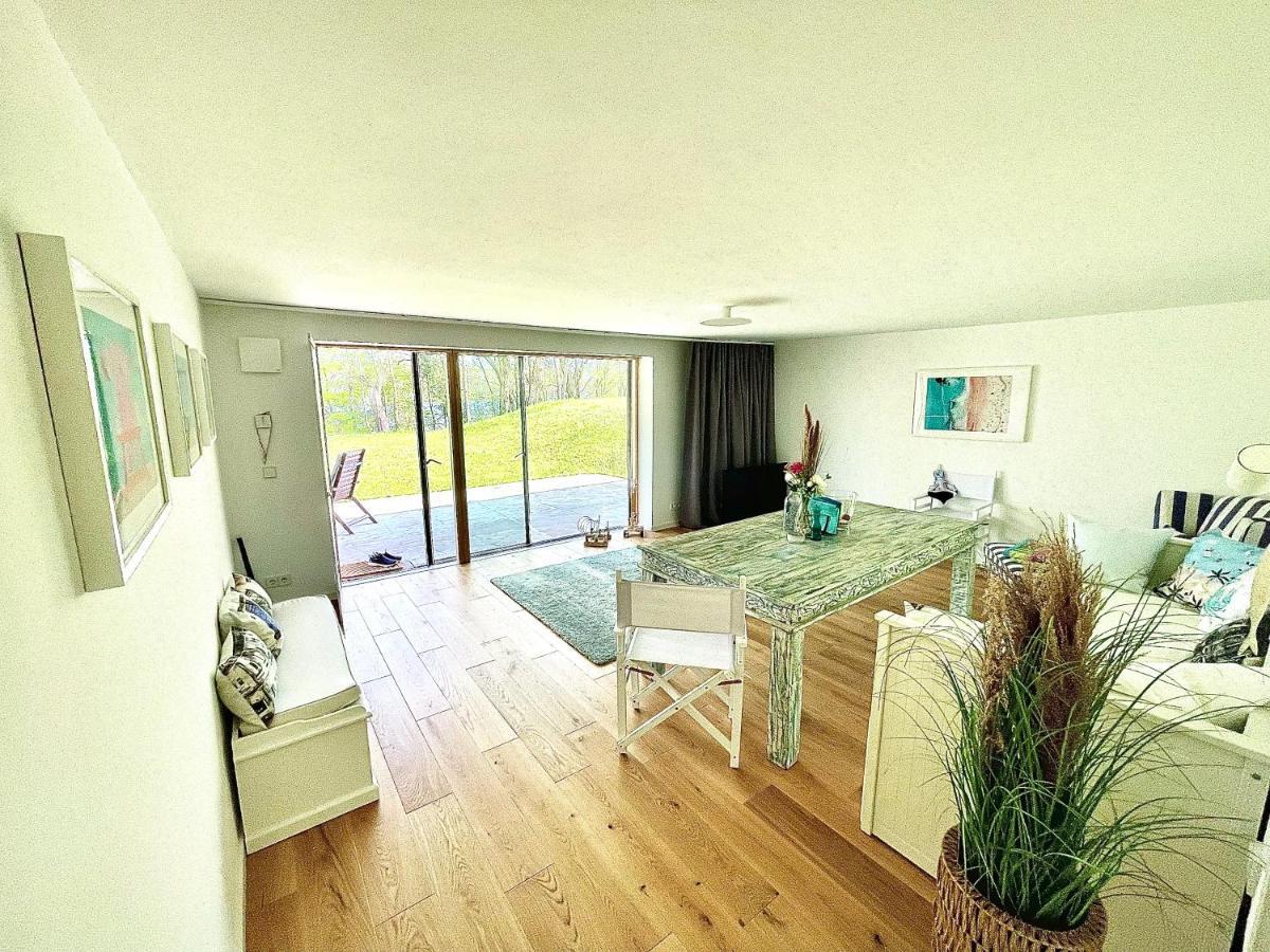 100M2 Fewo Im Haus Am See Mit Garten Bei Potsdam Schwielowsee Bagian luar foto